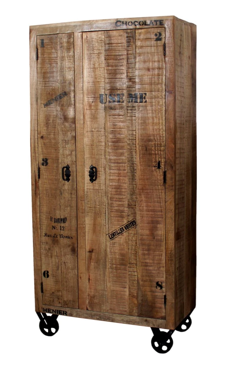 RUSTIC Garderobenschrank 01964-04 2 RUSTIC Garderobenschrank 01964-04 – Bild 2