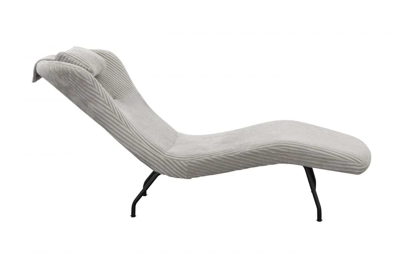 Relaxliege Hellgrau Texturstoff 390399 3 Relaxliege Hellgrau Texturstoff 390399 – Bild 3