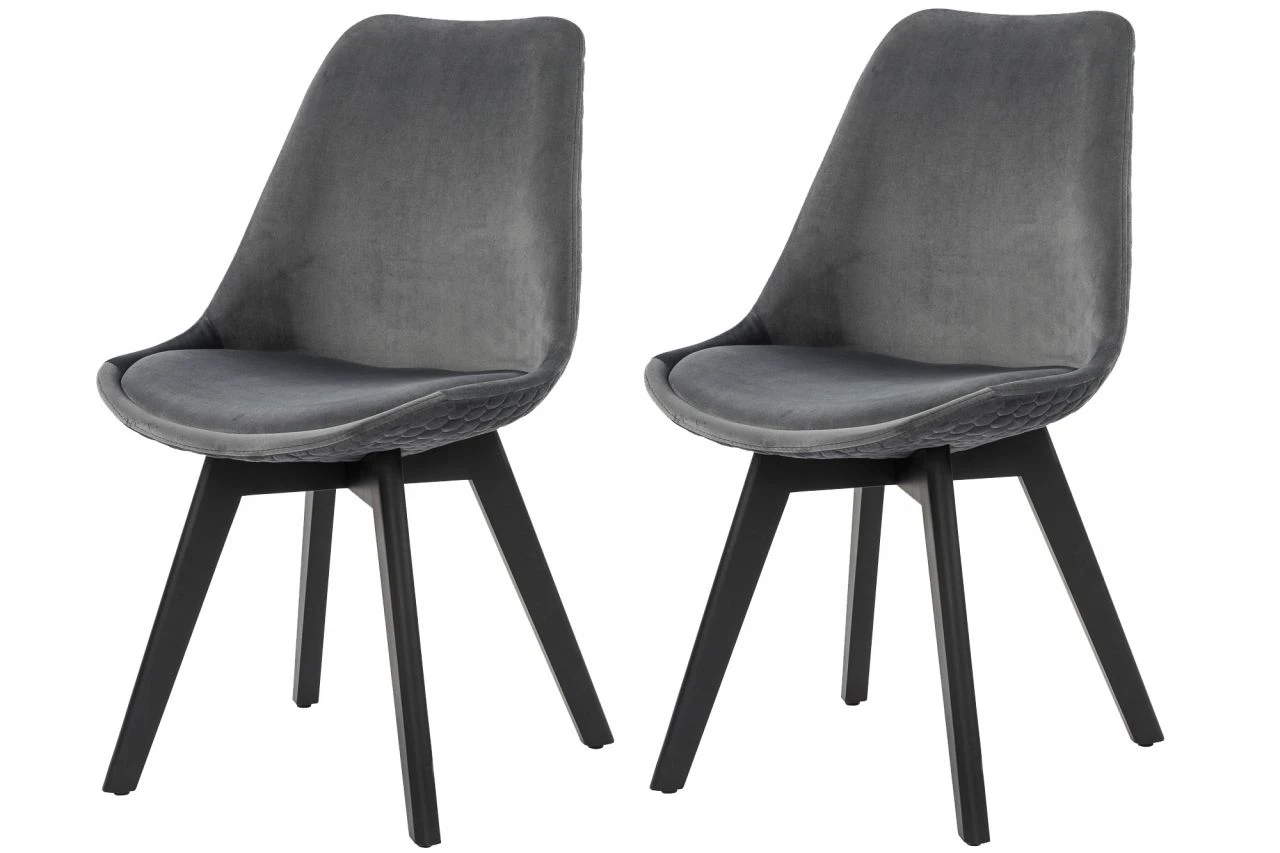 Esszimmerstuhl 2er Set Samt 1 Esszimmerstuhl 2er Set Samt