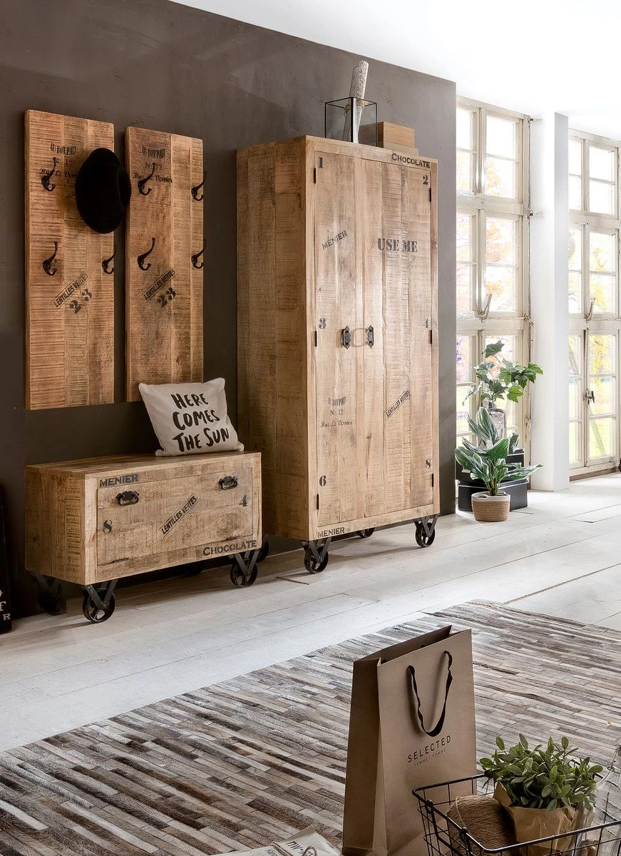 RUSTIC Garderobenschrank 01964-04 5 RUSTIC Garderobenschrank 01964-04 – Bild 5