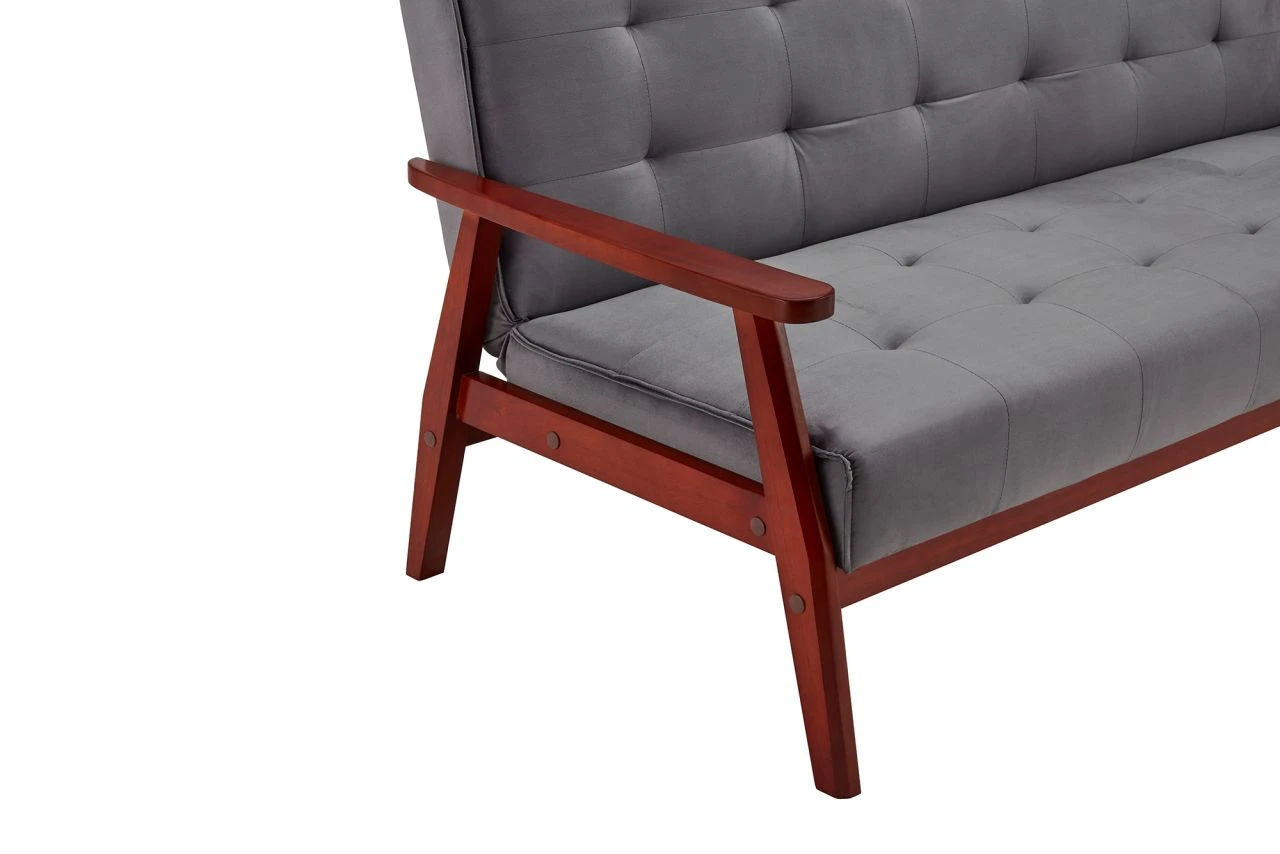 Schlafsofa Skandinavisch Samt 3 Schlafsofa Skandinavisch Samt – Bild 3