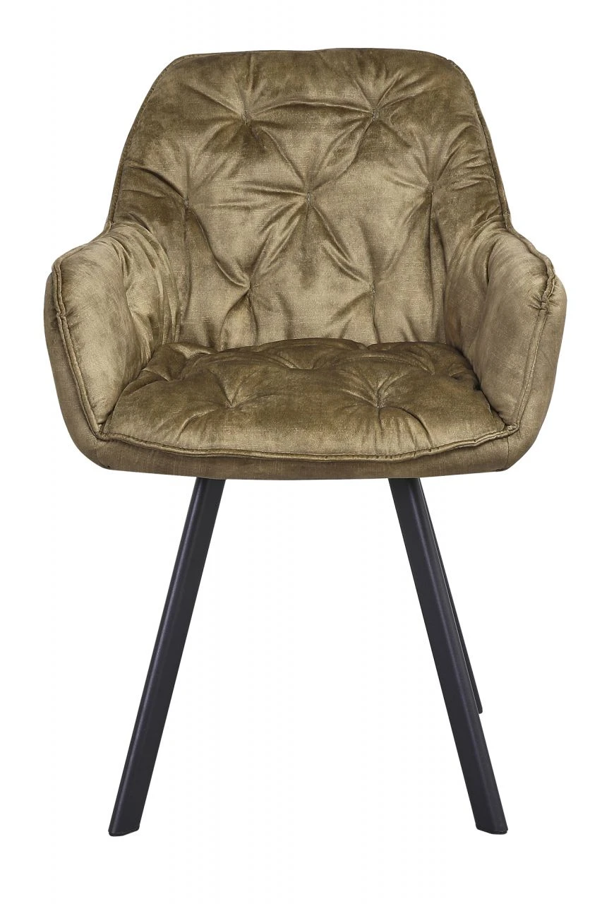 Esszimmerstuhl 2er Set Vintage-Samtvelour 3 Esszimmerstuhl 2er Set Vintage-Samtvelour – Bild 3
