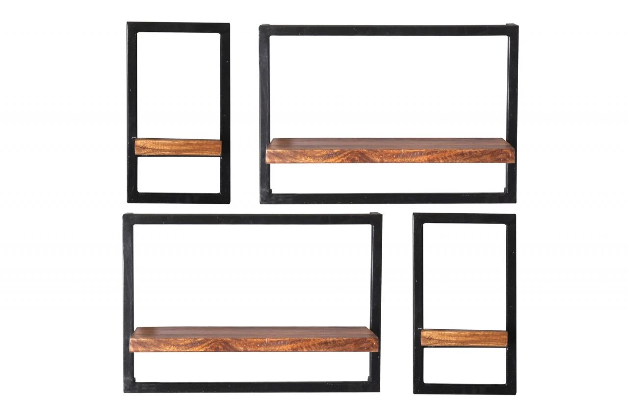 PANAMA Wandregal-Set, 4-teilig 09200-03 1 PANAMA Wandregal-Set, 4-teilig 09200-03