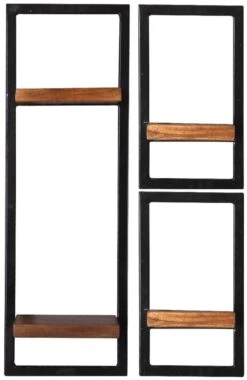 PANAMA Wandregal-Set, 3-teilig 09200-06