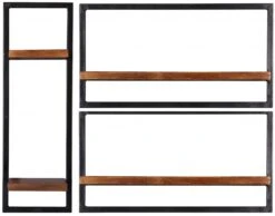 PANAMA Wandregal-Set, 3-teilig 09200-09