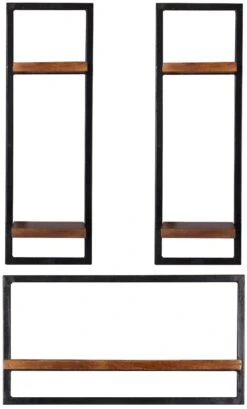 PANAMA Wandregal-Set, 3-teilig 09200-12