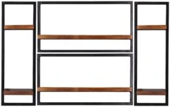 PANAMA Wandregal-Set, 4-teilig 09200-13
