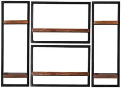 PANAMA Wandregal-Set, 4-teilig 09200-14