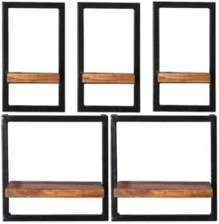 PANAMA Wandregal-Set, 5-teilig 09200-17