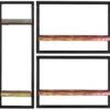 RIVERBOAT Wandregal-Set, 3-teilig 09101-08