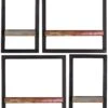 RIVERBOAT Wandregal-Set, 4-teilig 09101-11