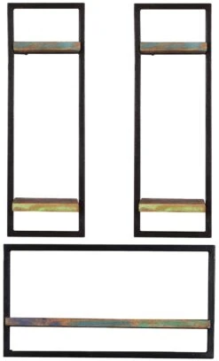 RIVERBOAT Wandregal-Set, 3-teilig 09101-12