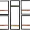 RIVERBOAT Wandregal-Set, 5-teilig 09101-16