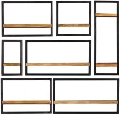 SIDNEY Wandregal-Set, 7-teilig 14300-05