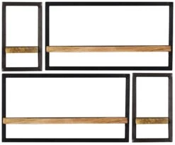 SIDNEY Wandregal-Set, 4-teilig 14300-10