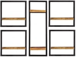 SIDNEY Wandregal-Set, 5-teilig 14300-16