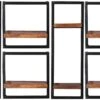 PANAMA Wandregal-Set, 6-teilig 09200-18