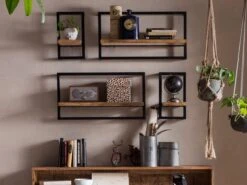 SIDNEY Wandregal-Set, 4-teilig 14300-03 -Betten Prinz Verkäufe 29837 1280x1280