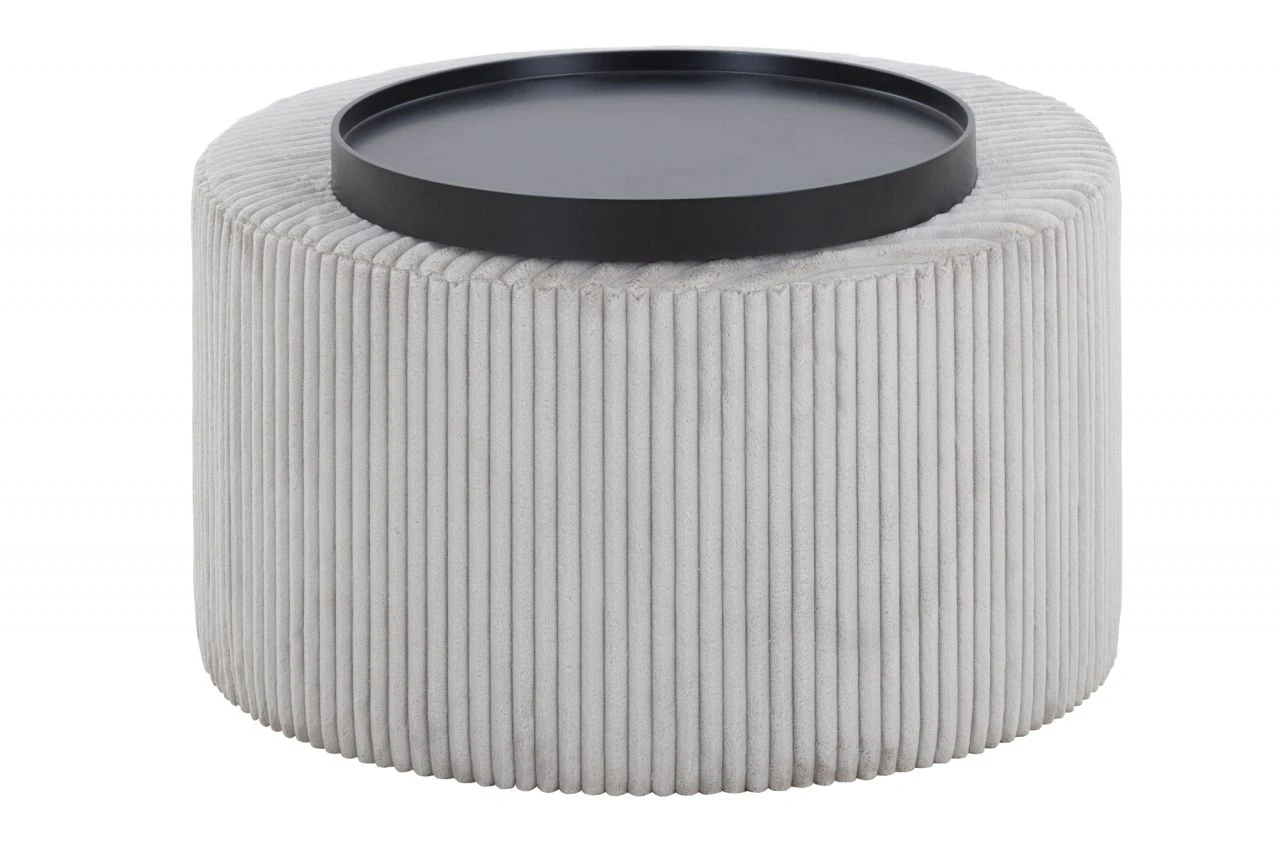 Couchtisch Ø 70 Cm Texturstoff 395455 2 Couchtisch Ø 70 Cm Texturstoff 395455 – Bild 2