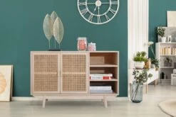 Sideboard Rattangeflecht 396322