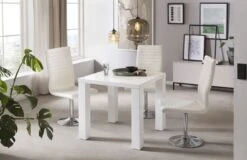 Esstisch Hochglanz Weiß