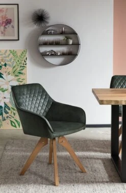 Armlehnstuhl Vintage-Samtvelours