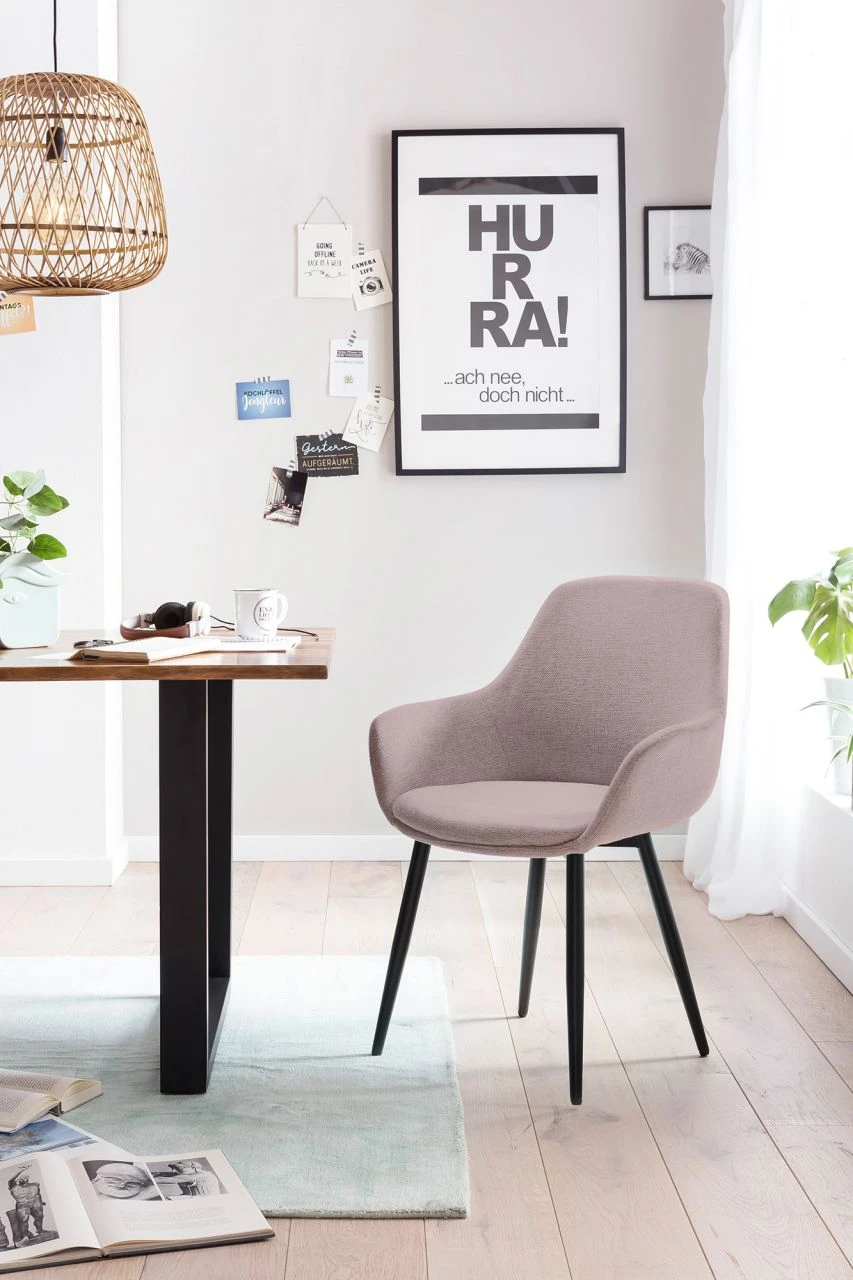 Armlehnstuhl 2er Set Strukturstoff 16 Armlehnstuhl 2er Set Strukturstoff – Bild 16