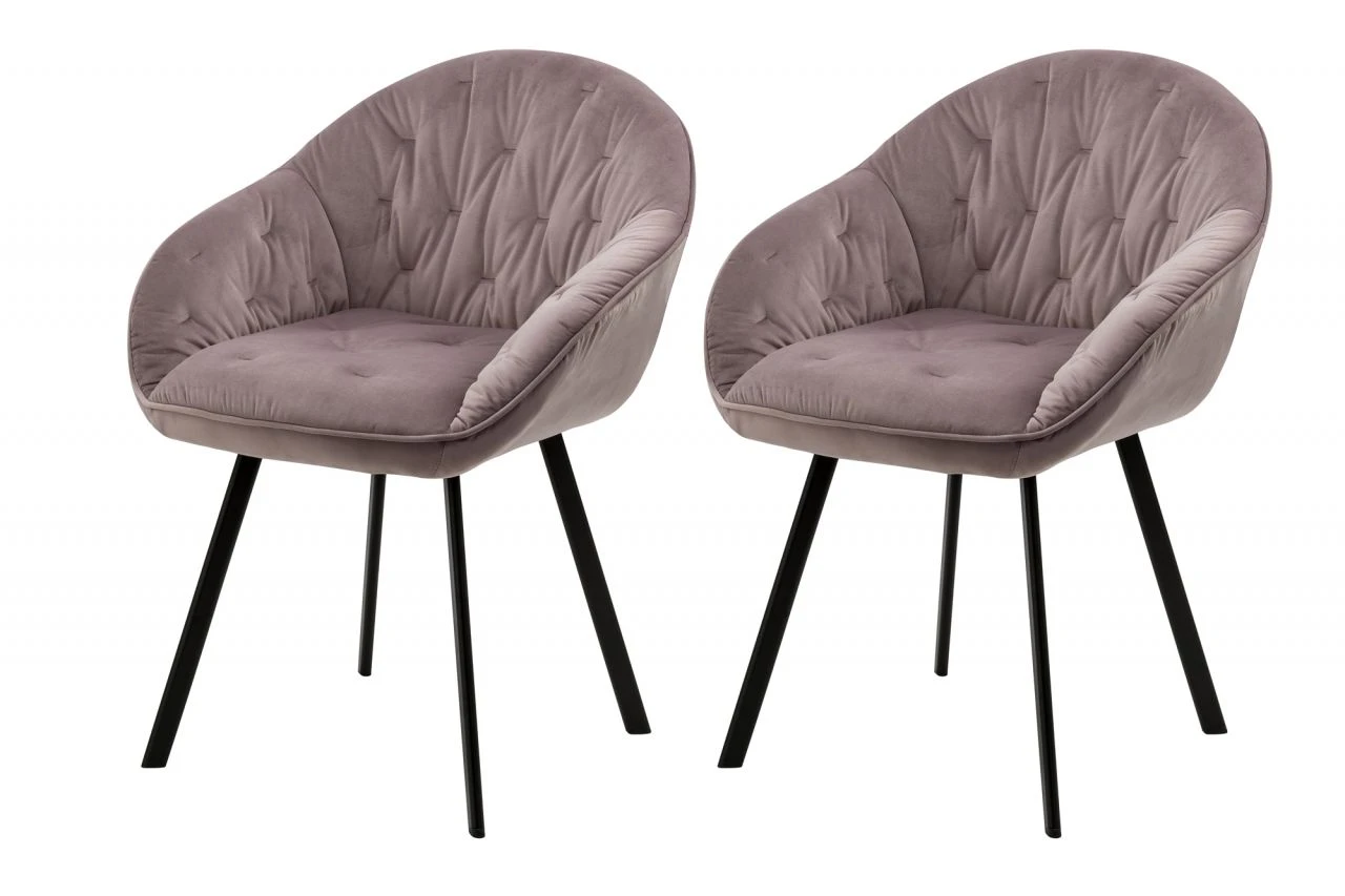 Armlehnstuh 2er Set Samt 1 Armlehnstuh 2er Set Samt