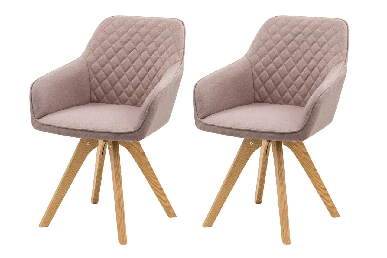 Armlehnstuhl 2er Set Textil 9 Armlehnstuhl 2er Set Textil – Bild 9