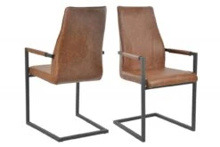 Esszimmerstuhl 2er Set Kunstleder-Optik -Betten Prinz Verkäufe 6484 1280x1280