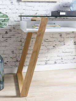 Schreibtisch 110 X 55 X 75 Cm Weiß 372432 -Betten Prinz Verkäufe 699 1280x1280