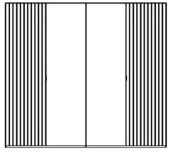 Kleiderschrank Manhattan, 4-türig -Betten Prinz Verkäufe Schrank 4trg Manhattan 1280x1280