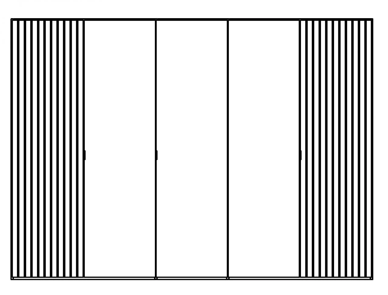 Kleiderschrank Manhattan, 5-türig 3 Kleiderschrank Manhattan, 5-türig – Bild 3