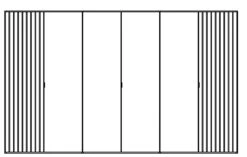Kleiderschrank Manhattan, 6-türig 6 Kleiderschrank Manhattan, 6-türig -Betten Prinz Verkäufe Schrank 6trg Manhattan 1280x1280