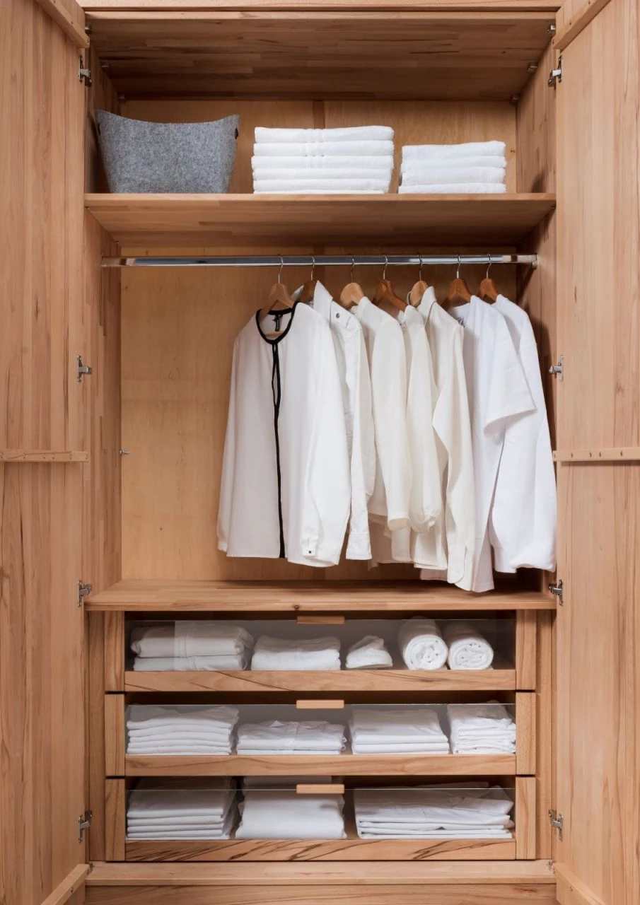 Zubehör Kleiderschrank Manhattan / Schubkastenmodul Glasfront 2 Zubehör Kleiderschrank Manhattan / Schubkastenmodul Glasfront – Bild 2