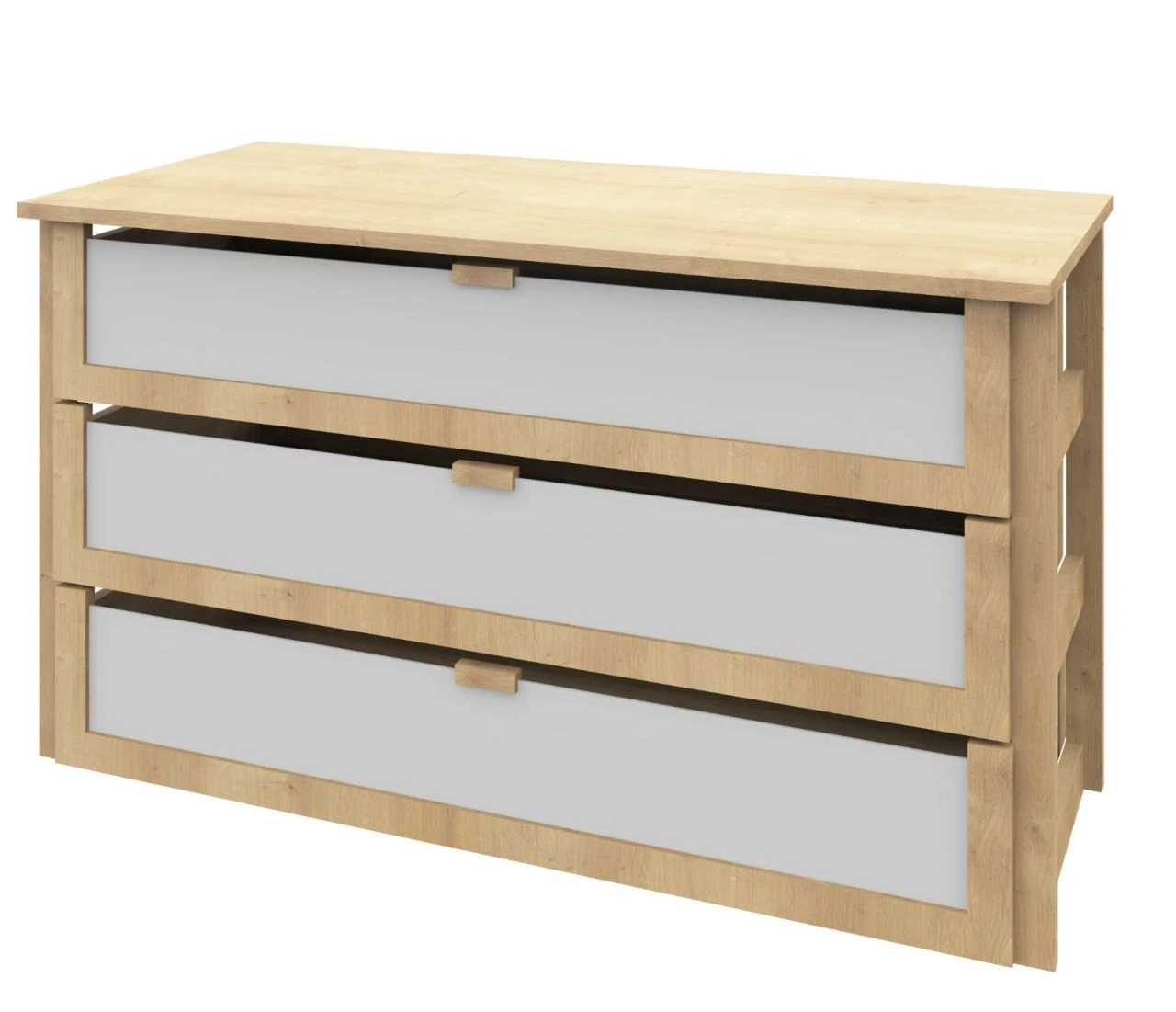 Zubehör Kleiderschrank Manhattan / Schubkastenmodul Glasfront 1 Zubehör Kleiderschrank Manhattan / Schubkastenmodul Glasfront